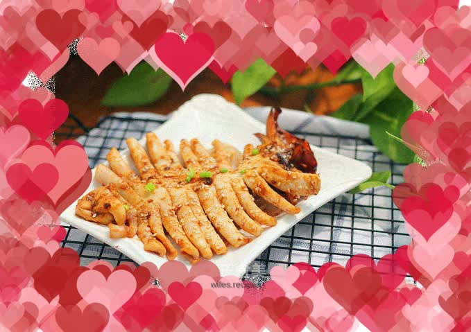 Grilled Squid with Sauce