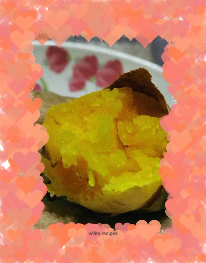 Fragrant roasted sweet potatoes