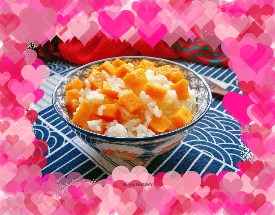 Sweet potato rice