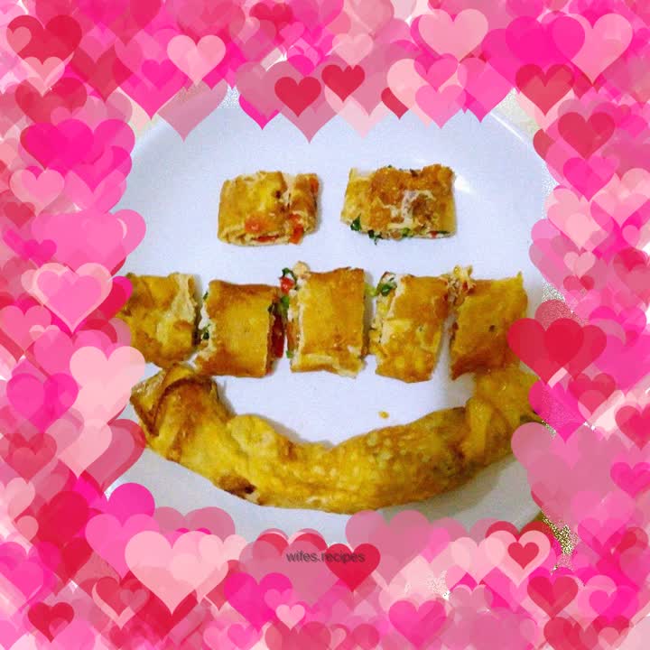 Tomato egg roll