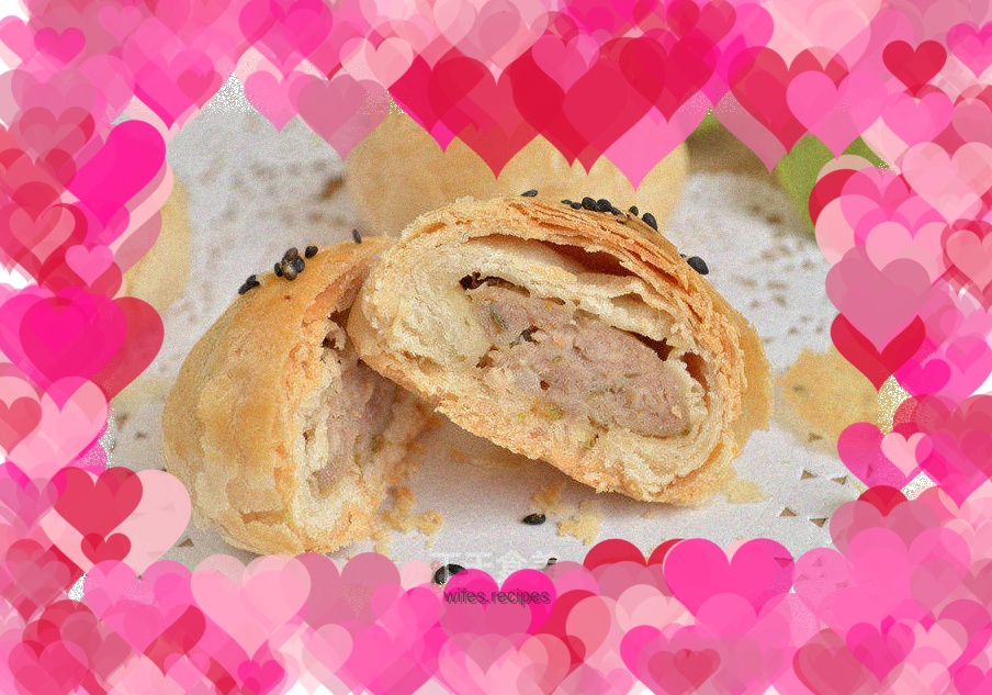 Fresh meat mooncakes