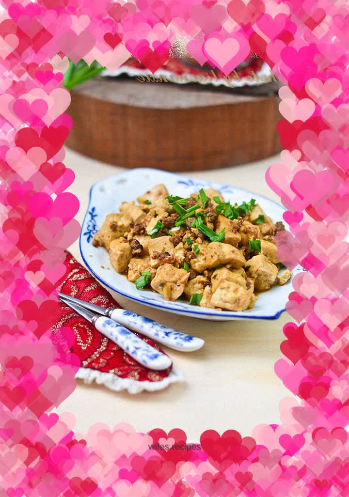 Minced Pork Tofu