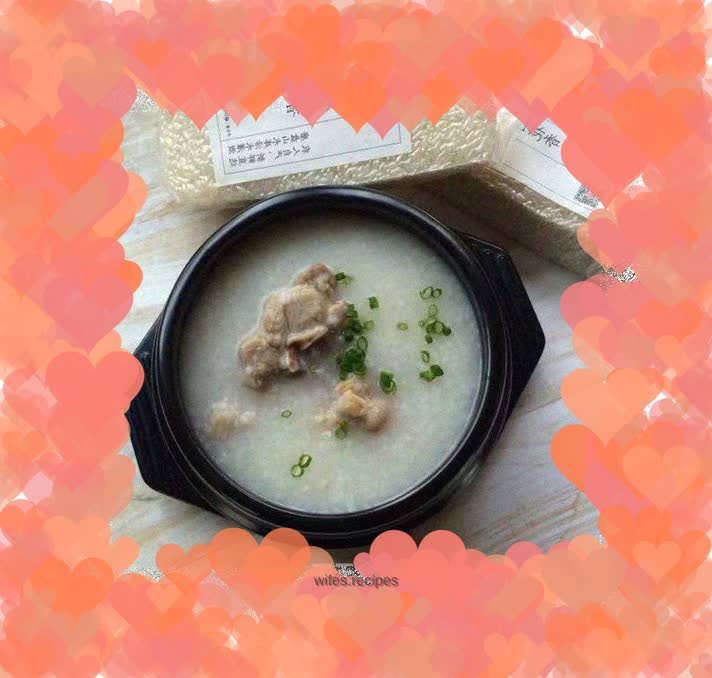 Pork bone barley porridge