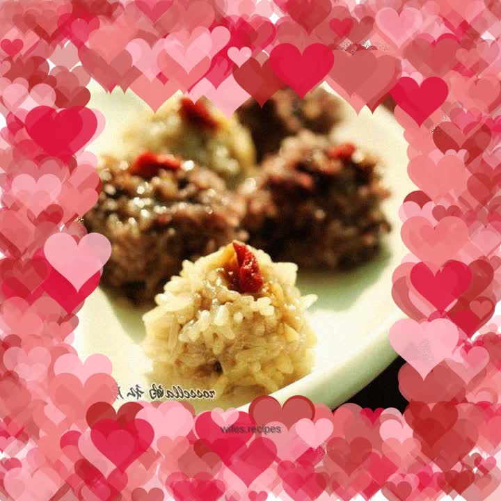 Pearl glutinous rice balls