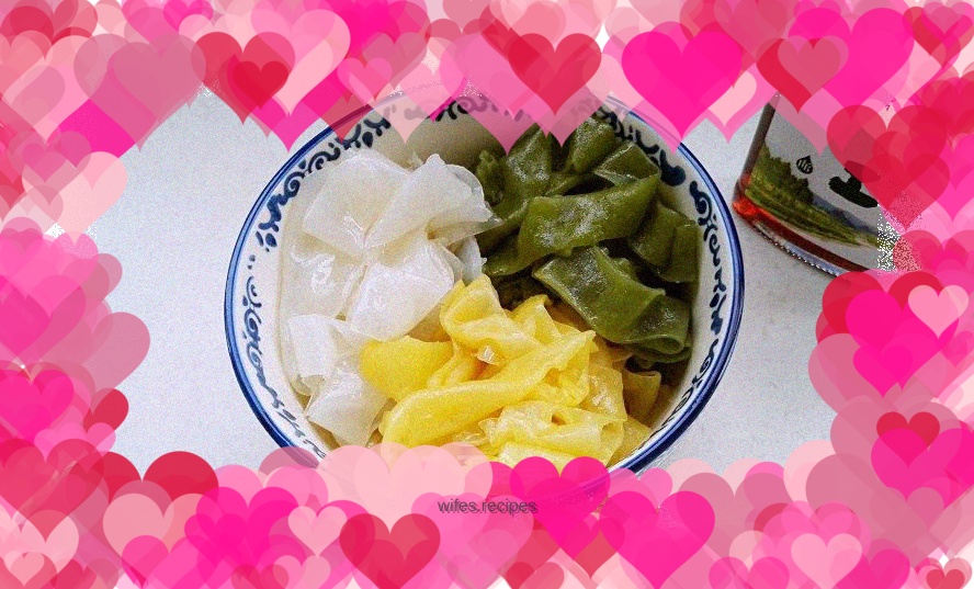 Homemade quick-hand colorful cold skin