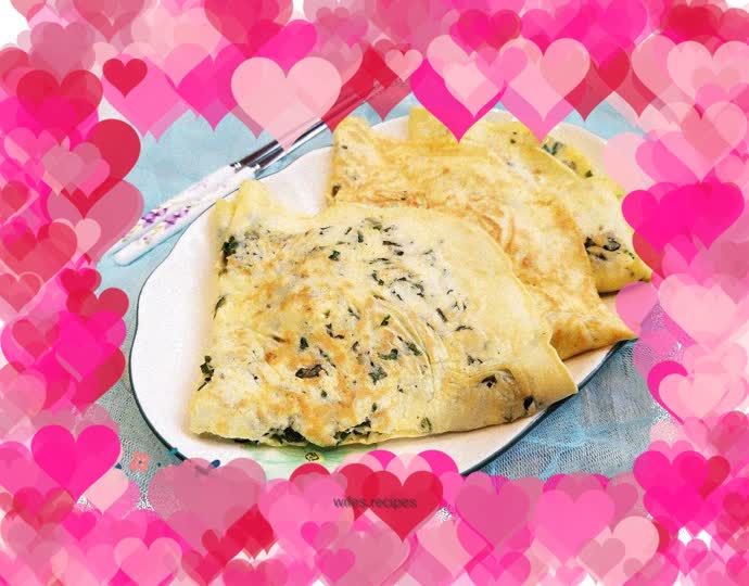 Dandelion Egg Pancake