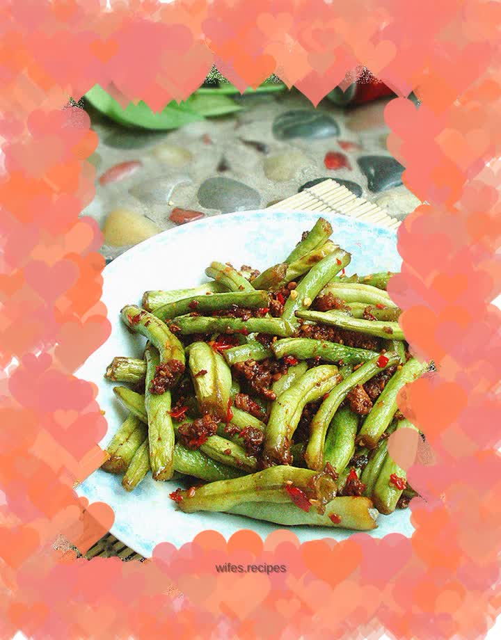 Stir-fried green beans