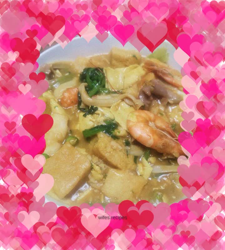 Curry Vegetable Seafood Soup