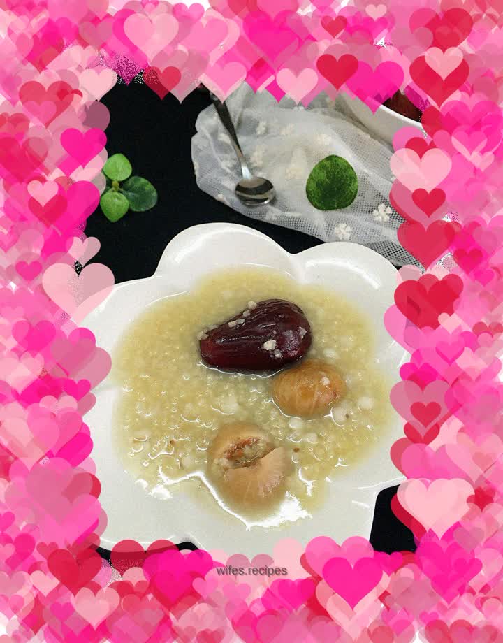 Fig, Red Date and Two Rice Porridge