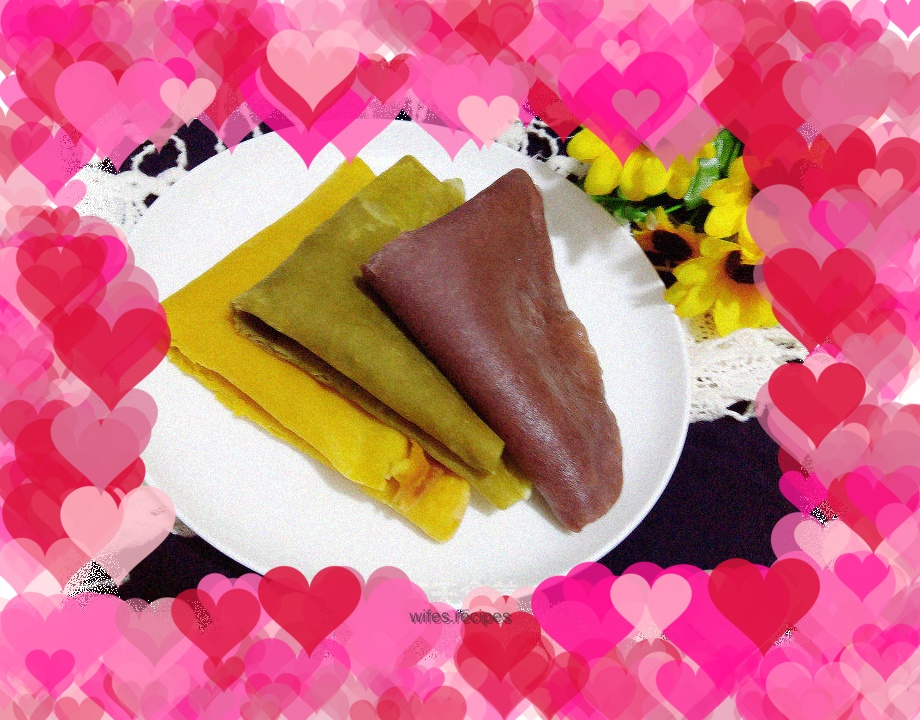 Three-color spring cake