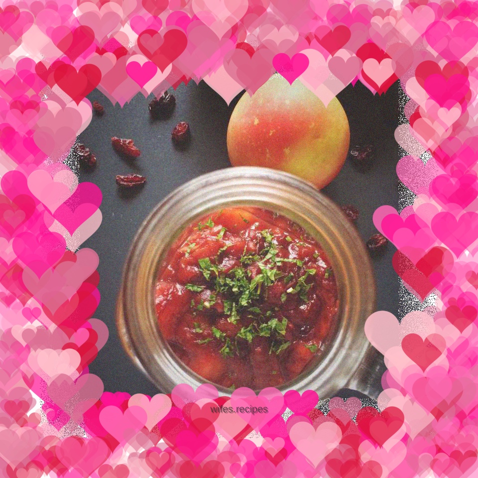 Mint Cranberry Applesauce (Breadmaker)