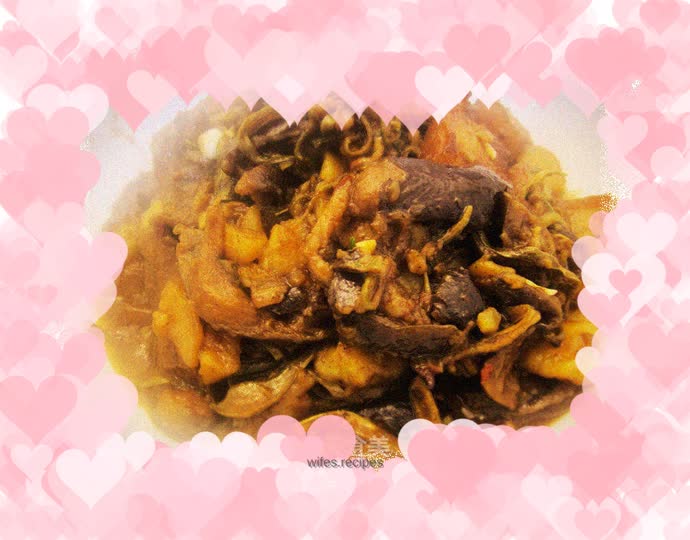 Pork Belly, Eggplant and Potato Stew