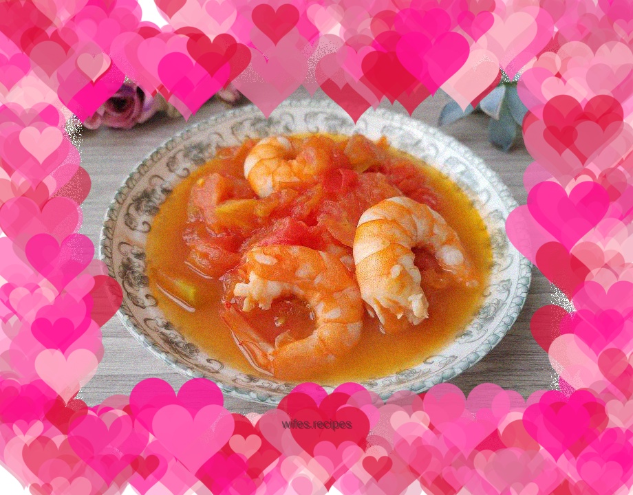 Prawns in Tomato Sauce