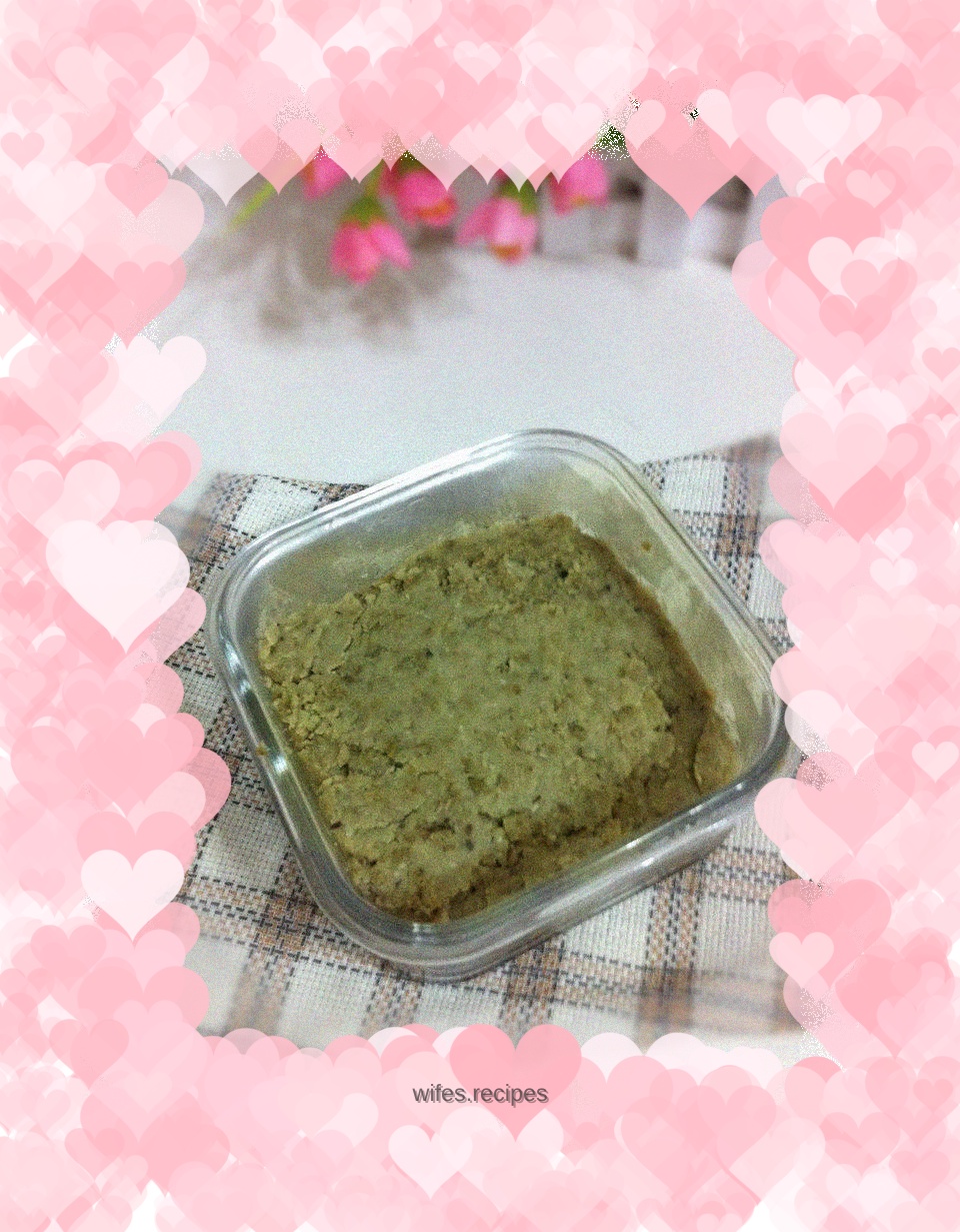 Homemade mung bean filling