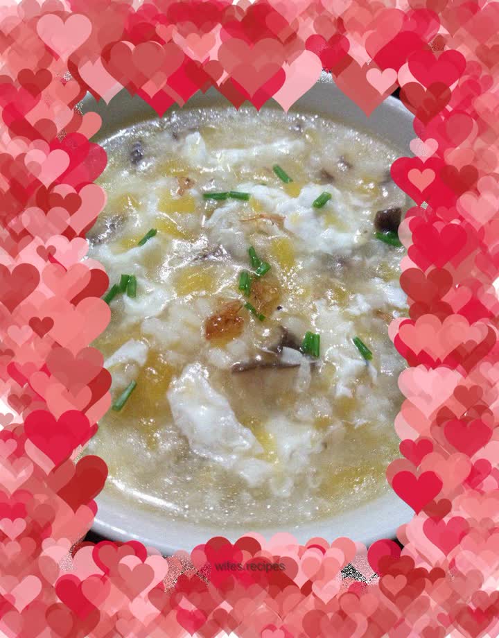 Bone soup baby porridge