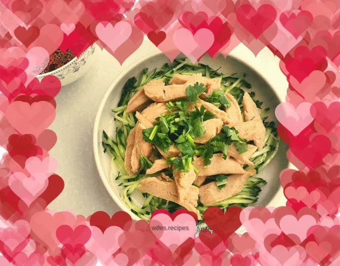 Cold salad bowl (grilled cake)