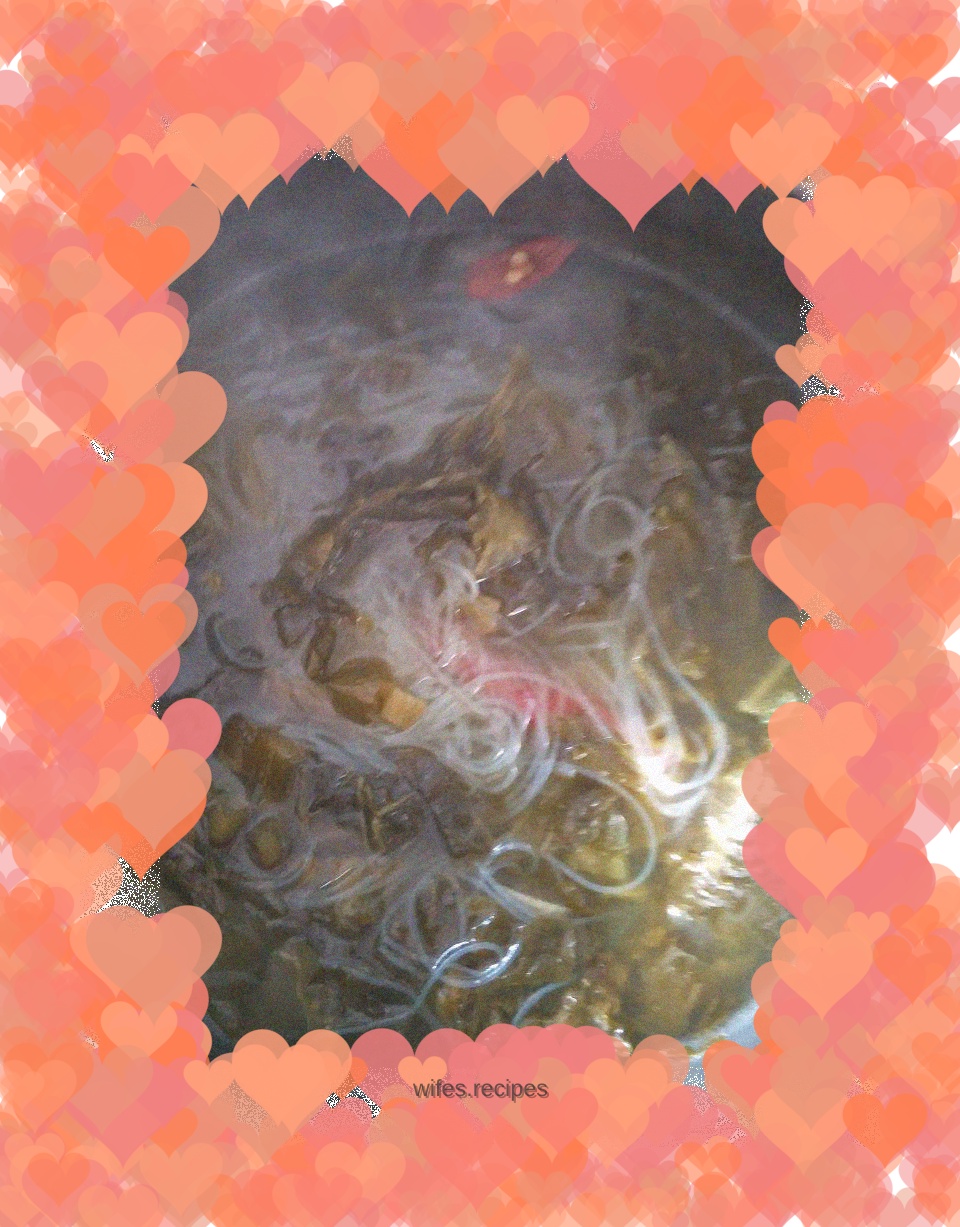 Sauerkraut and Vermicelli Soup