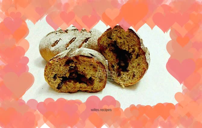 Brown Candy Kernel Soft European Buns