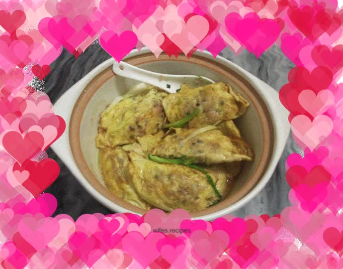 Stuffed eggs—egg with connotation