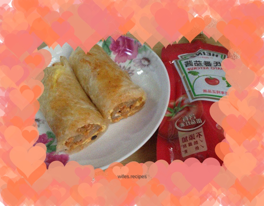 Tomato Sauce Hand Pancakes