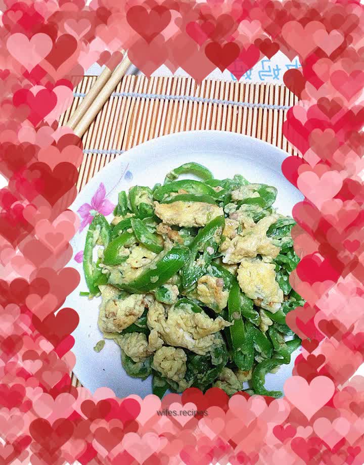 Scrambled Eggs with Spicy Peppers