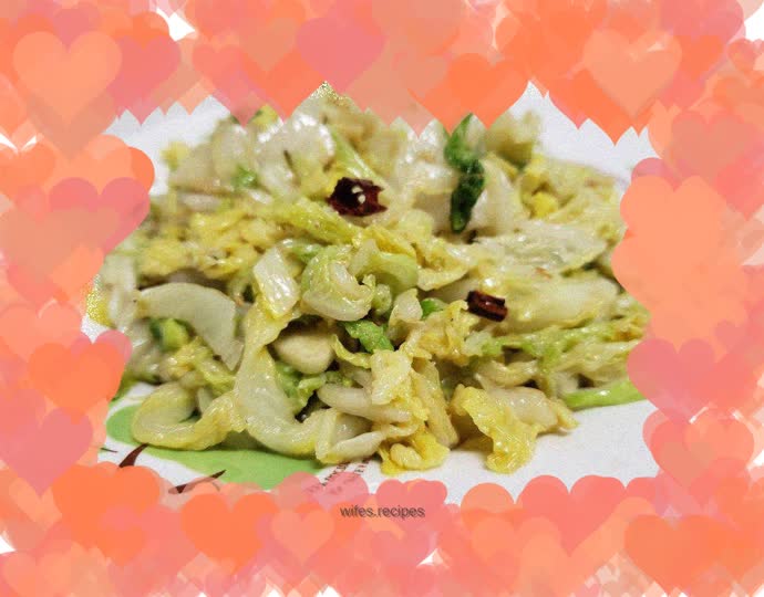 Braised cabbage