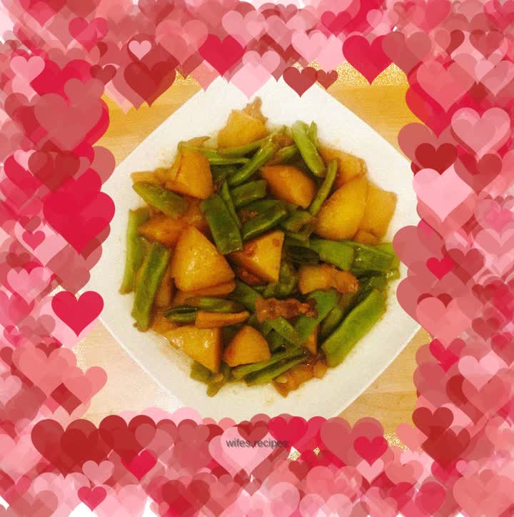 Potato Braised Kidney Beans