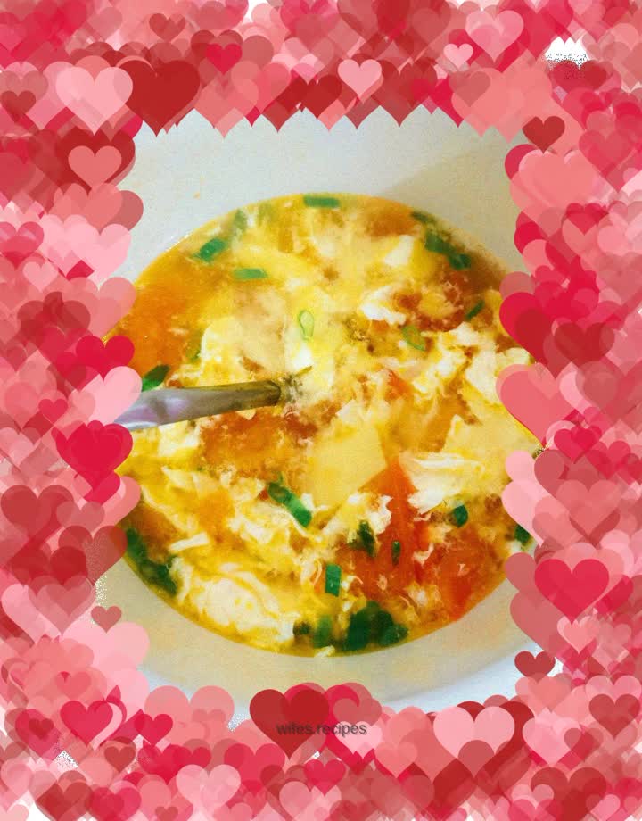 Tomato and egg soup
