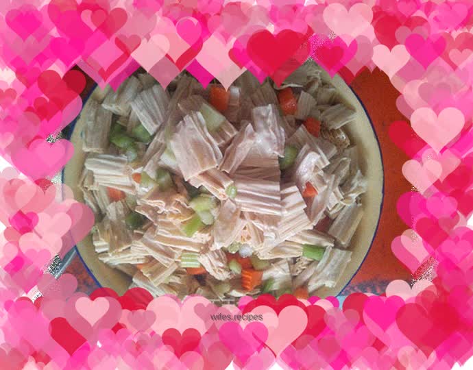 Cold yuba How to make cold yuba