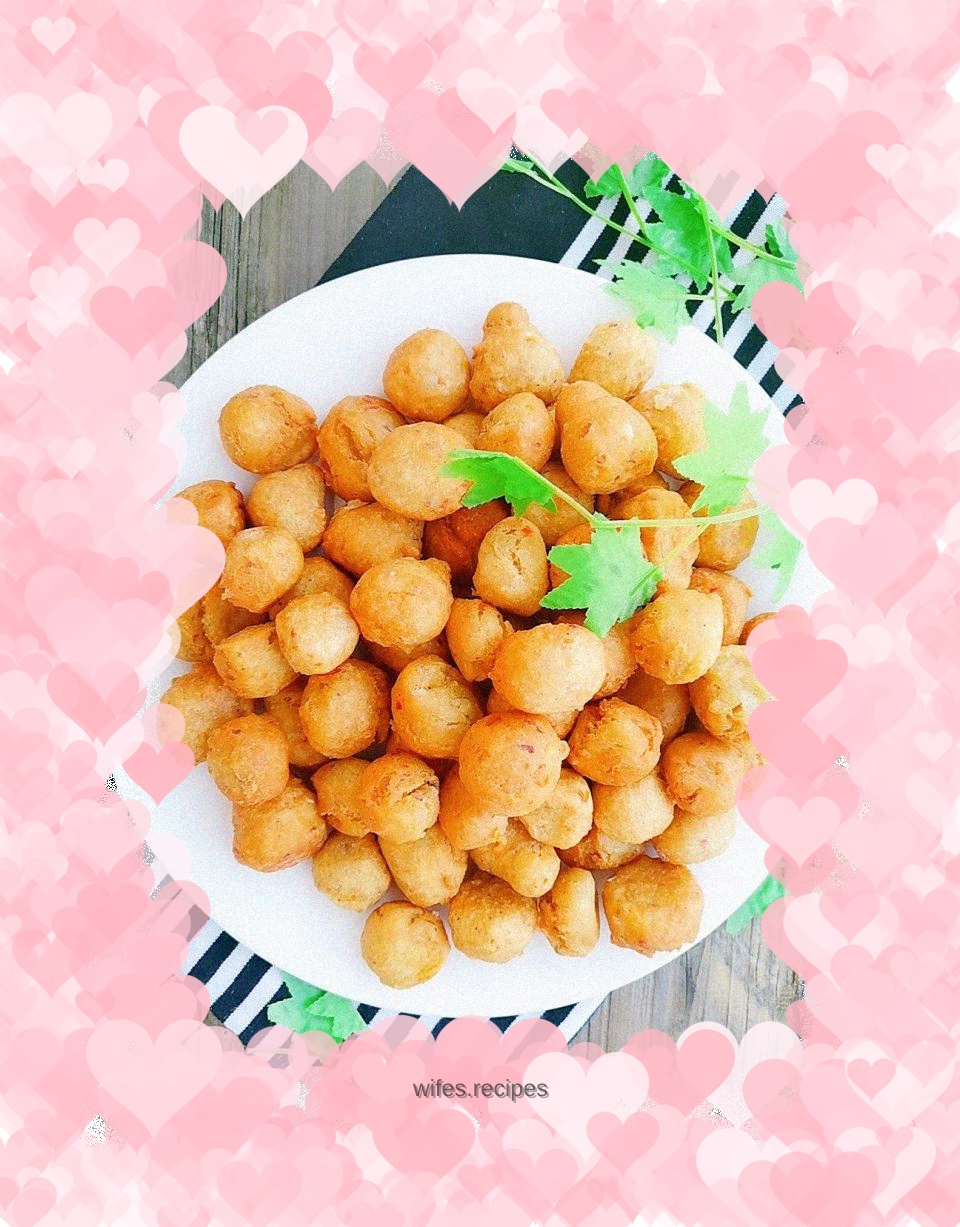 Fried Winter Melon Meatballs