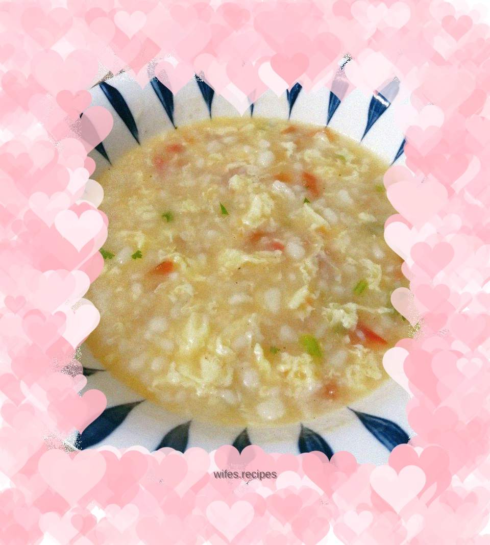Yam pimple soup