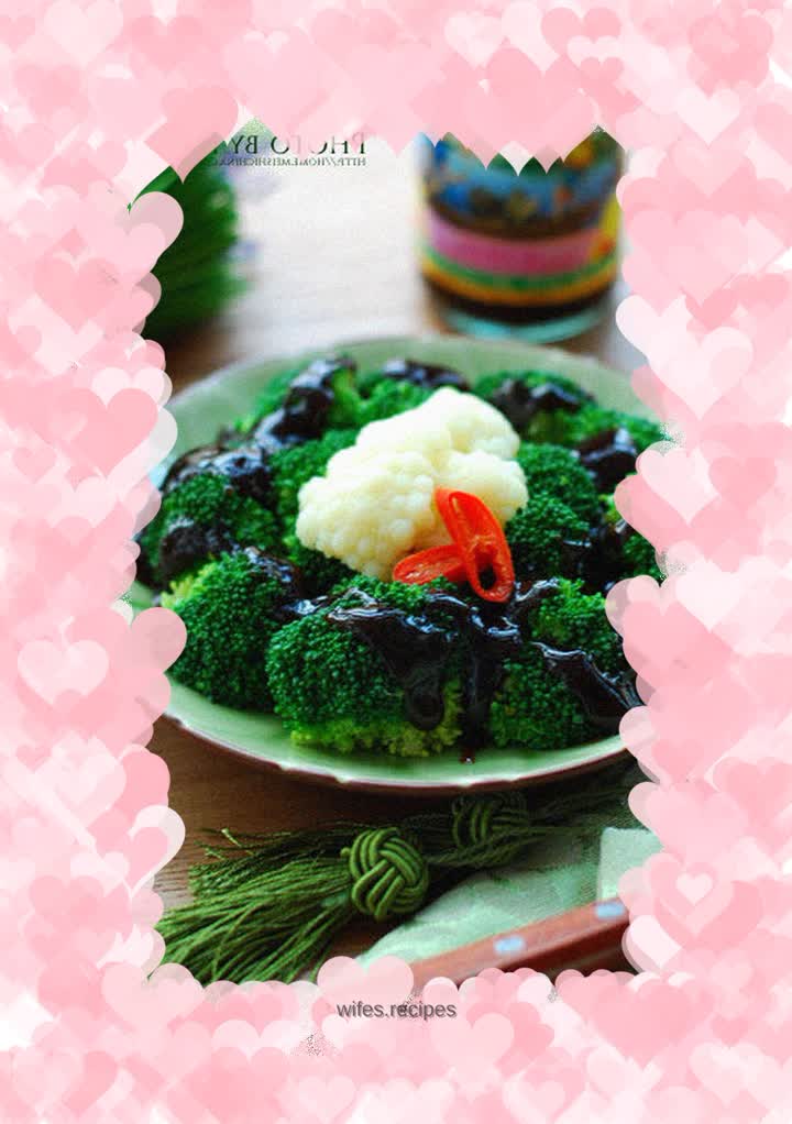 Oyster Sauce Bicolor Flower