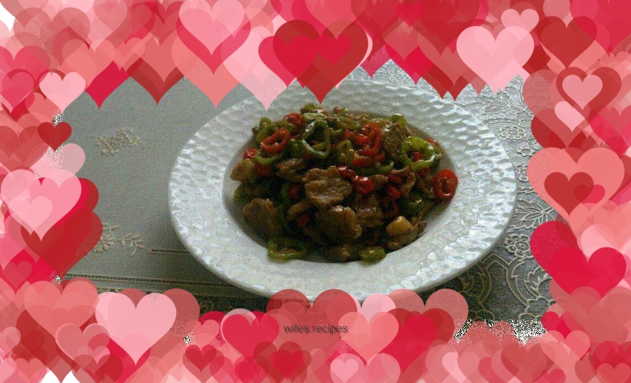 Fried Pork with Chili