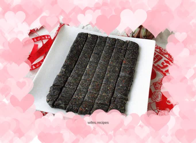 Black sesame, walnut and peanut dumpling filling