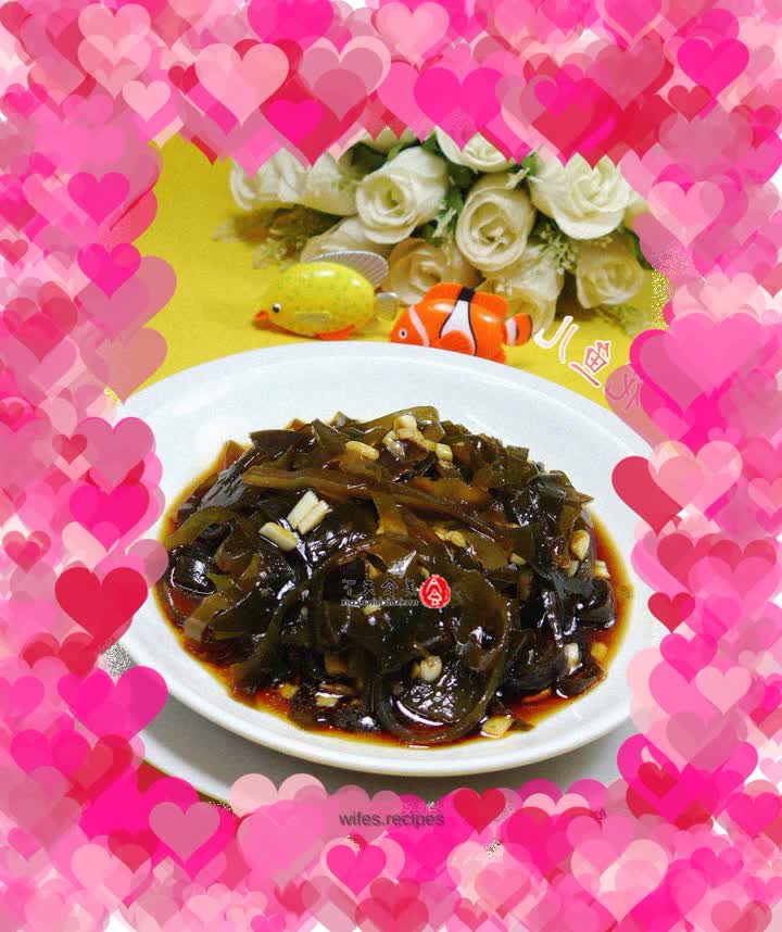 Hot and sour kelp shreds