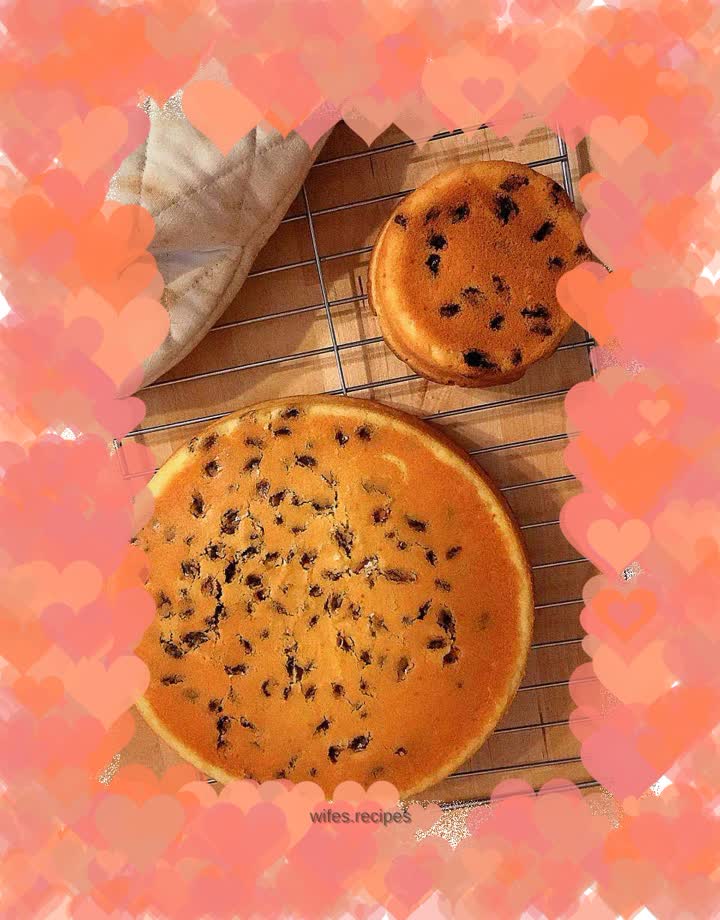 Raisin lemon cake base