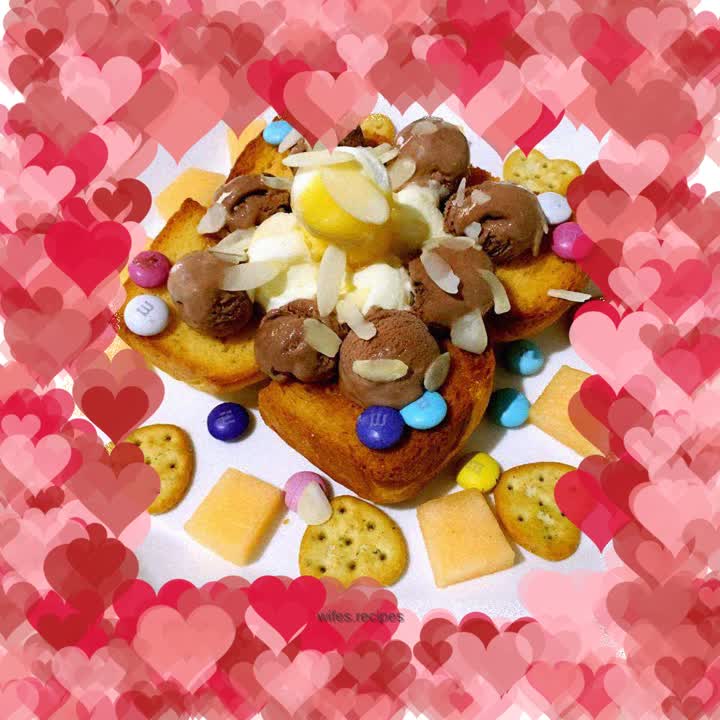 Bread meets ice cream