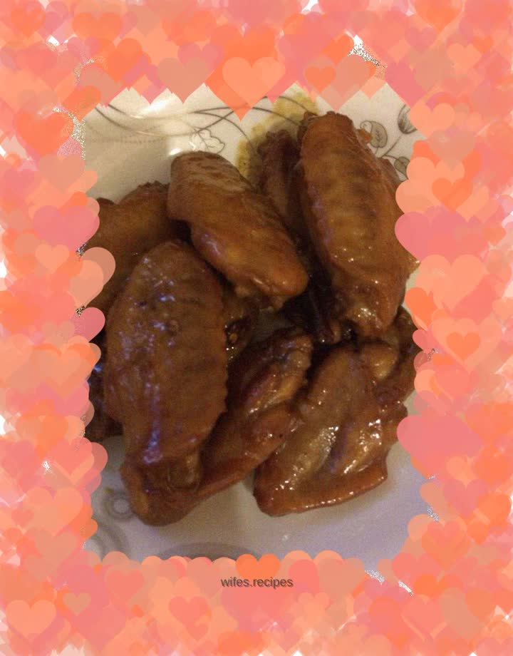 Braised chicken wings