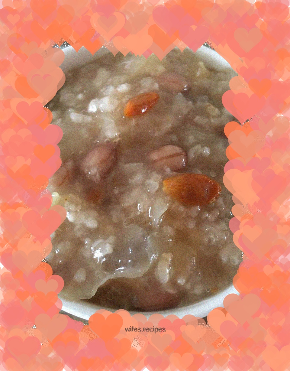 Tremella Peanut Lung Porridge