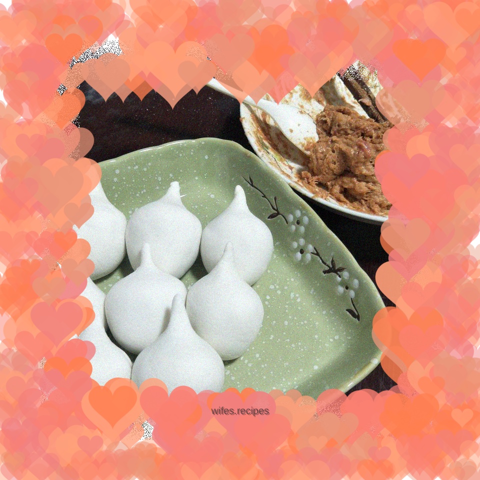 Pork glutinous rice balls glutinous rice balls