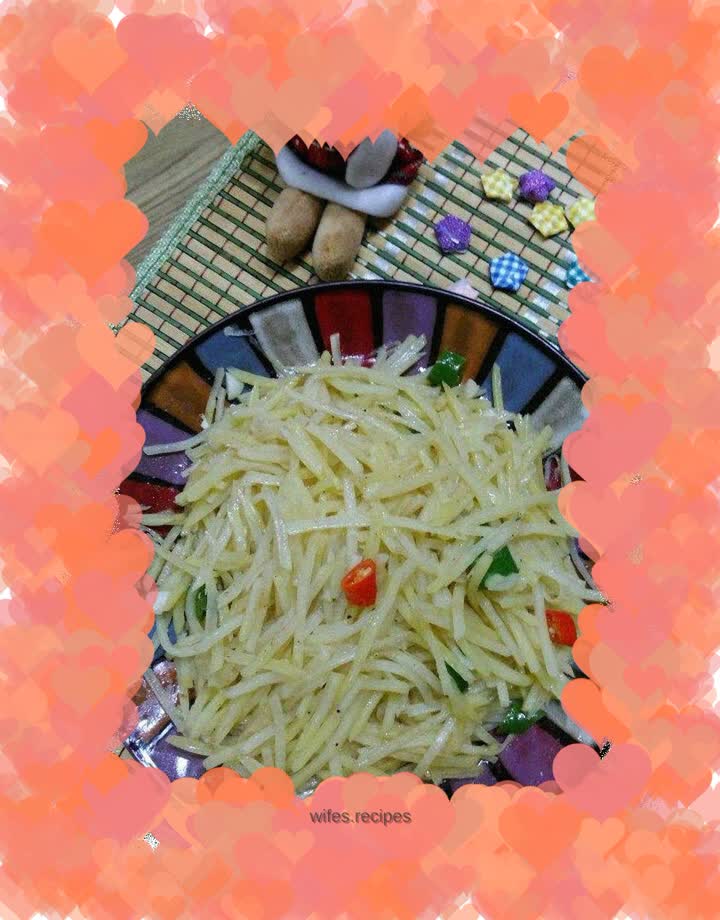 Hot and sour potato shreds