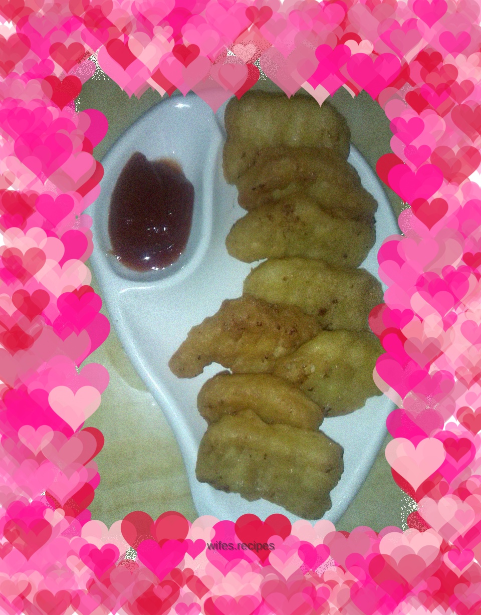 Fried chicken nuggets