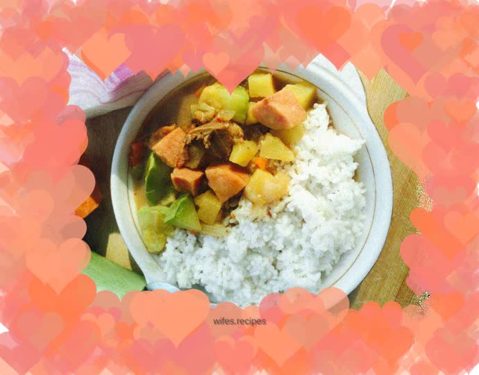 Curry rice bowl
