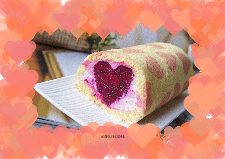 Love chiffon cake roll
