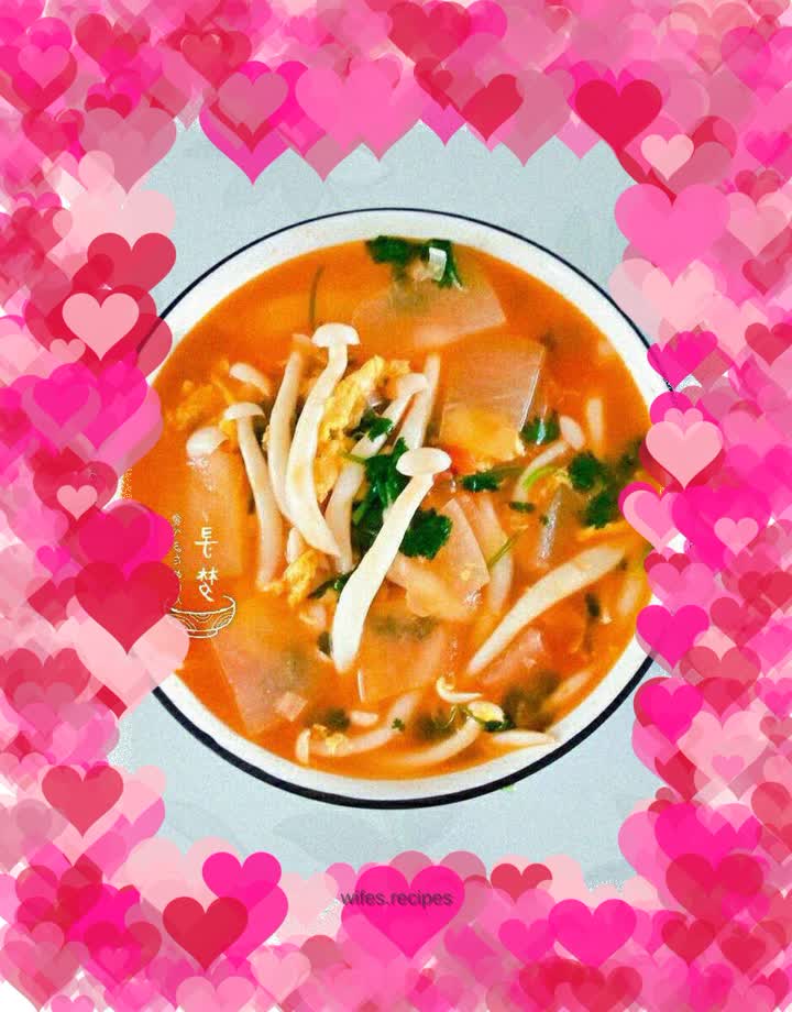 White Jade Mushroom and Winter Melon Soup