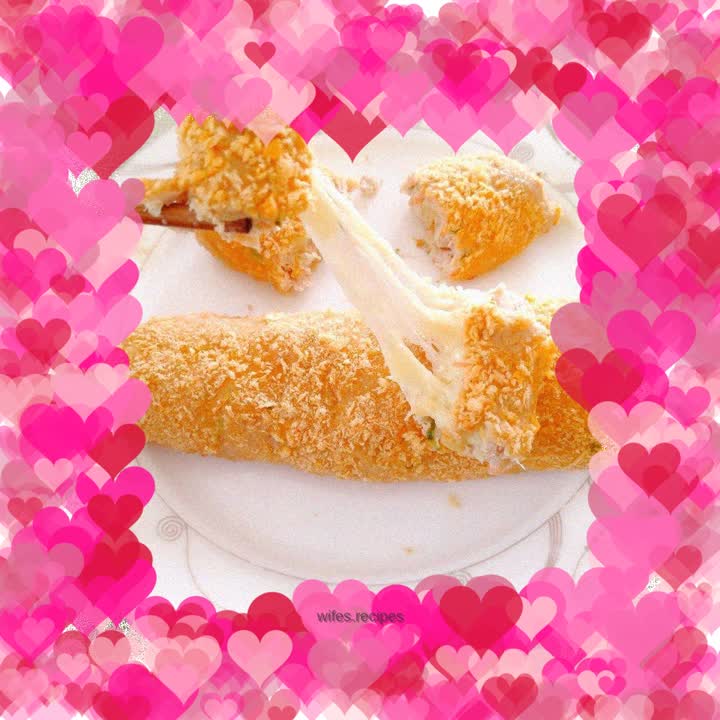 Crispy Chicken Cheese Roll