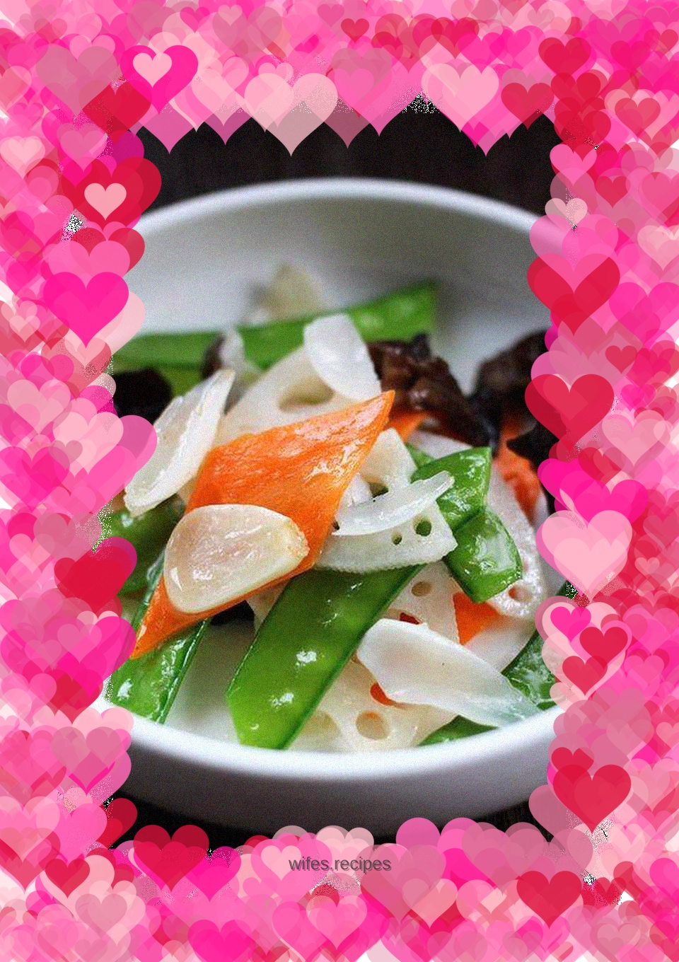 Fragrant and elegant --- Lotus Pond Stir-fried