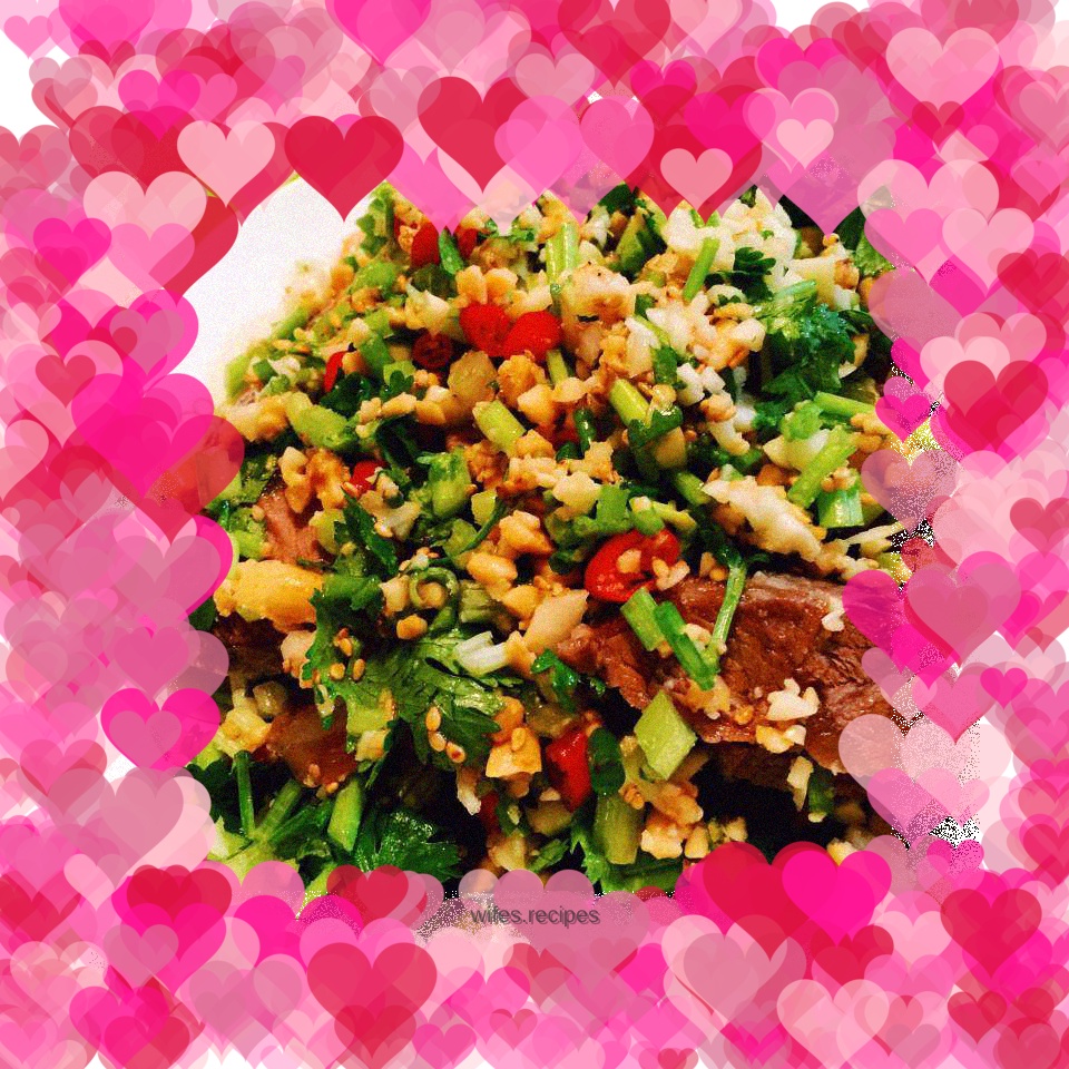 Dry Mixed Beef Tendon