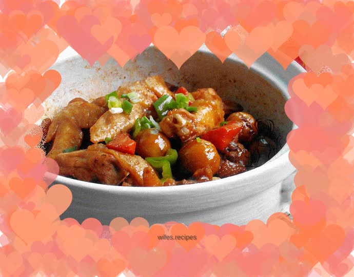 Chestnut Chicken Pot