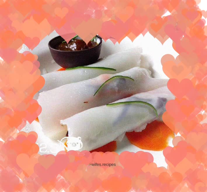 [New way to eat cold skin rolls: Turn into rice rolls in one second] Huang Hu Mu Shreds Cold Skin Rolls (with simple homemade sauce)